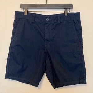 John Varvatos USA navy blue cotton shorts